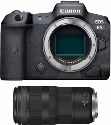 Aparat cyfrowy Canon EOS R5 + RF 100-400mm f/5.6-8 IS USM