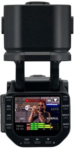 Zoom Q8n-4k - cyfrowy rejestrator audio z kamerą video 4K (Q8N4K) - zdjęcie 4 Zoom Q8n-4k - cyfrowy rejestrator audio z kamerą video 4K (Q8N4K)