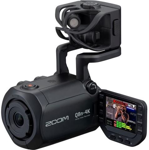 Zoom Q8n-4k - cyfrowy rejestrator audio z kamerą video 4K (Q8N4K) - zdjęcie 5 Zoom Q8n-4k - cyfrowy rejestrator audio z kamerą video 4K (Q8N4K)