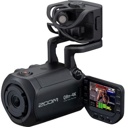 Zoom Q8n-4k - cyfrowy rejestrator audio z kamerą video 4K (Q8N4K)