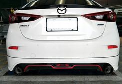 Dokładka Zderzaka Tylnego Mazda 3 4D 17  Mk Style Pp Do 112