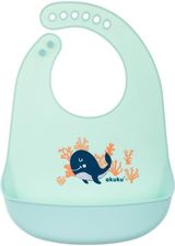 Zdjęcie Akuku Śliniak silikonowy Wieloryb - Stoczek Łukowski