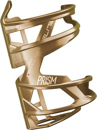 Elite Koszyk Na Bidon Prism Carbon Złoty Prawy Połysk