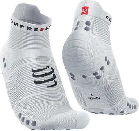Compressport Skarpetki Kompresyjne Pro Racing Socks V4.0 Run Low Biały