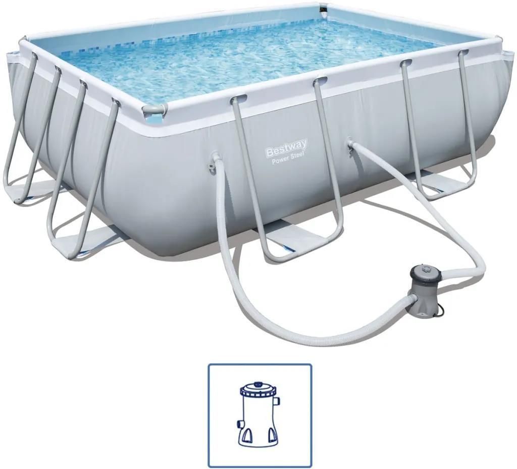Bestway Basen Prostokątny Power Steel 282X196X84cm 56629 - Ceny i ...