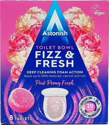 Mondex Astonish Tabletki Do Czyszczenia Toalety Pink Peony Fresh Fragrance 10Szt. 250G (Iq2633)