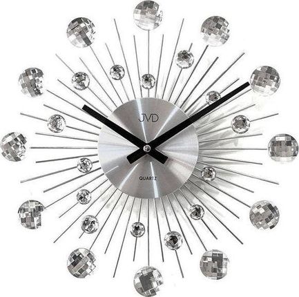 Jvd Zegar Ścienny Ht111.1 Z Kryształkami 36Cm