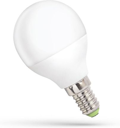 Żarówka LED kulka E14  4,0W 340lm biała neutralna 260st. Spectrum WOJ+14504 Wojnarowscy