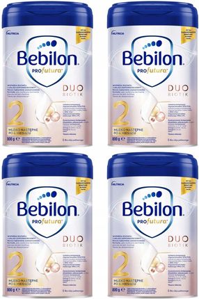Bebilon Profutura Duo Biotik 2 mleko modyfikowane po 6 miesiącu życia 4x800g