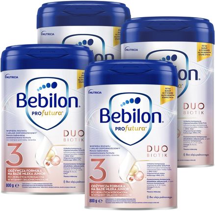Bebilon Profutura Duo Biotik 3 mleko modyfikowane po 1 roku życia 4x800g
