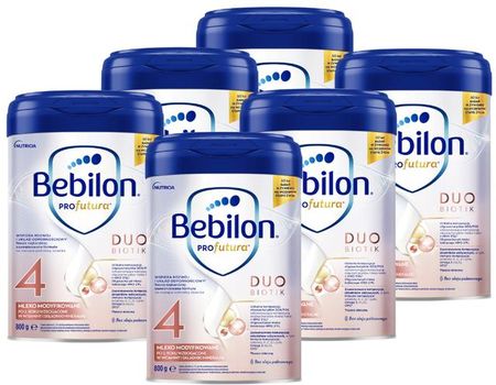 Bebilon Profutura Duo Biotik 4 mleko modyfikowane po 2 roku 6x800g