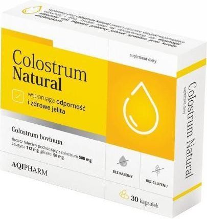 AqiPharm Colostrum Natural 30 kaps.