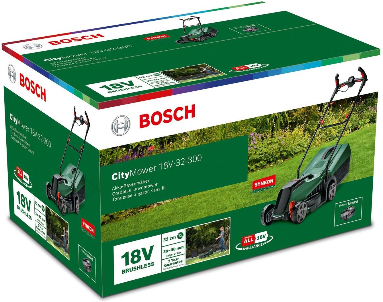 Bosch CityMower 18V-32-300 1 Akumulator 4,0Ah 06008B9A07 - Ceny I ...