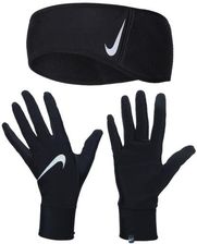 Męski zestaw trening opaska i rękawice Nike N.100.0597.082 - Rękawiczki męskie