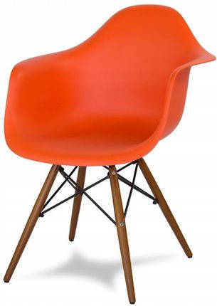 Krzesło Do Jadalni Loft Wenge 211 Ab Pomarańczowe