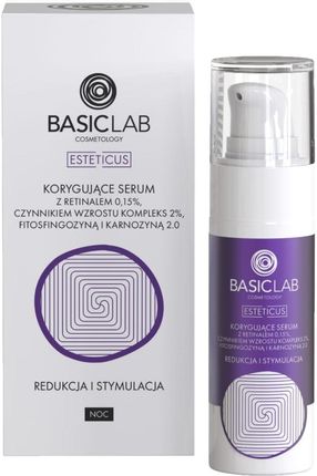 Basiclab Dermocosmetics Korygujące Serum Retinal 0,15% 30ml