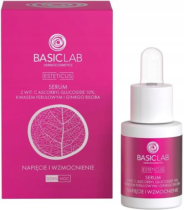 Basiclab Dermocosmetics - Serum z witaminą C 10% wzmocnienie 15ml