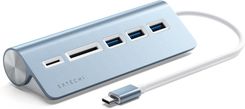 Satechi - Usb-C Combo Hub For Desktop Imac Adapter Niebieski (STTCHCRB)