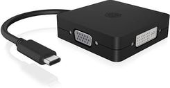 Zdjęcie Icybox Adapter video IB-DK1104-C 4w1 USB TYPE-C (1_810787) - Byczyna