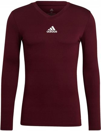 Koszulka męska adidas Team Base Tee bordowa GN7503