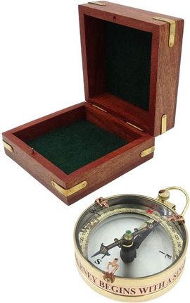 Kompas mosiężny Map Reader w pudełku – NC1087