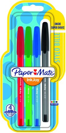 Paper Mate Mate Inkjoy 100 Cap Zestaw Długopisów W Standardowych Kolorach