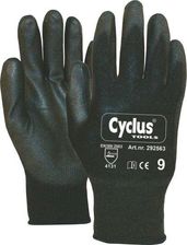 Zdjęcie Rękawice Robocze Czarne Obwód Dłoni 9 - Poniatowa