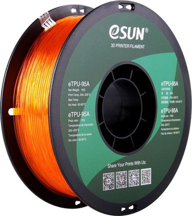 Esun eTPU-95A Transparent Orange (ETPU95A175GO1)