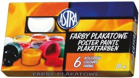 Astra Farby Plakatowa 6 Kolorów 10Ml 83111903