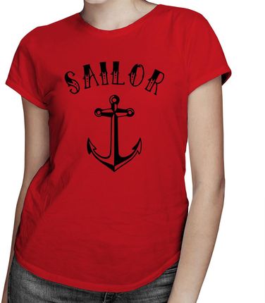 Sailor - damska koszulka z nadrukiem