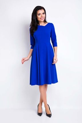 Niebieskie sukienki rozkloszowane - ceny, opinie, sklepy - Wiosna/Lato 2023  