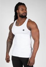 Zdjęcie Adams Stretch - biały tank top męski - Biały - Zielona Góra