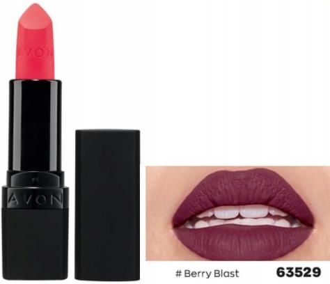 Avon Ultramatowa Szminka Berry Blast 3,6G 63529 - Opinie i ceny na Ceneo.pl