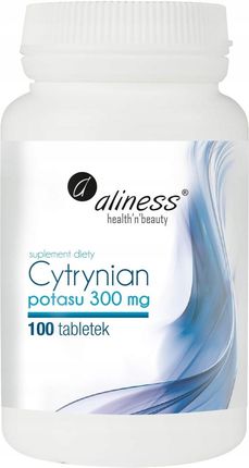Medicaline Aliness Cytrynian Magnezu 125mg B6 100 kaps.