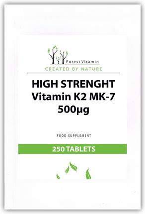 Forest Vitamin K2 MK-7 500mcg 250tabl.