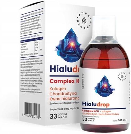 Aura Herbals Hialudrop complex Kch Kolagen Kw.Hialuronowy 500ml