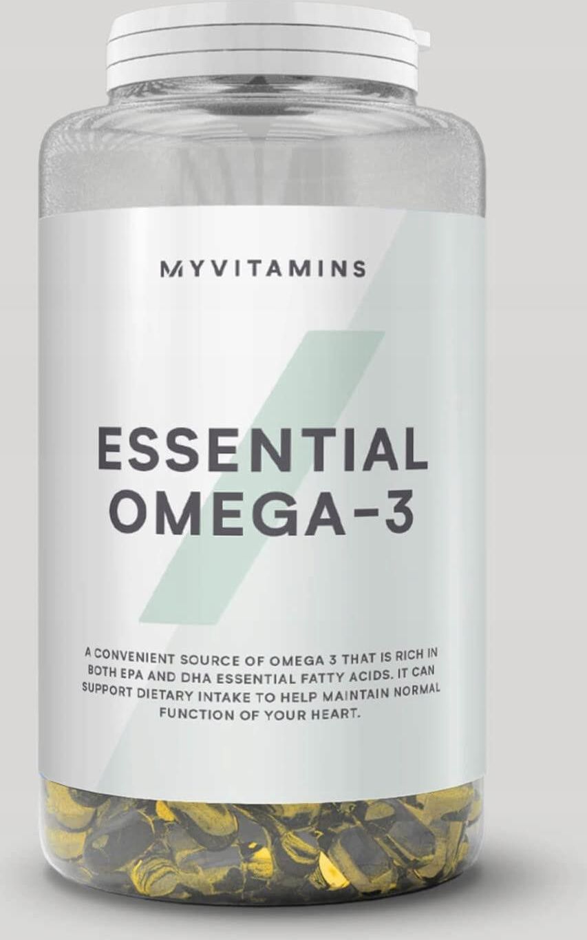 Myprotein Myvitamins Essential Omega3 90kaps. żelowych Opinie i ceny na Ceneo.pl