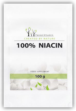 Forest Vitamin Niacyna Kwas Nikotynowy B3 100g