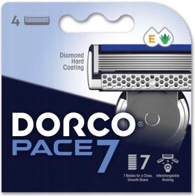 Dorco Pace7 Ostrza zapasowe do maszynki męskiej 4szt
