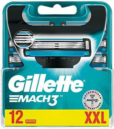 Gillette Mach3 Wkłady do maszynki 12 sztuk