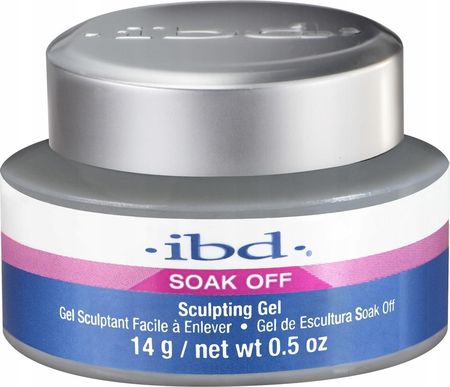 IBD IBD ŻEL UV SOAK OFF - SCULPTING GEL CLEAR 14G 039013721053
