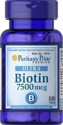 Puritan'S Pride Biotyna 7,5mg 100tabl.