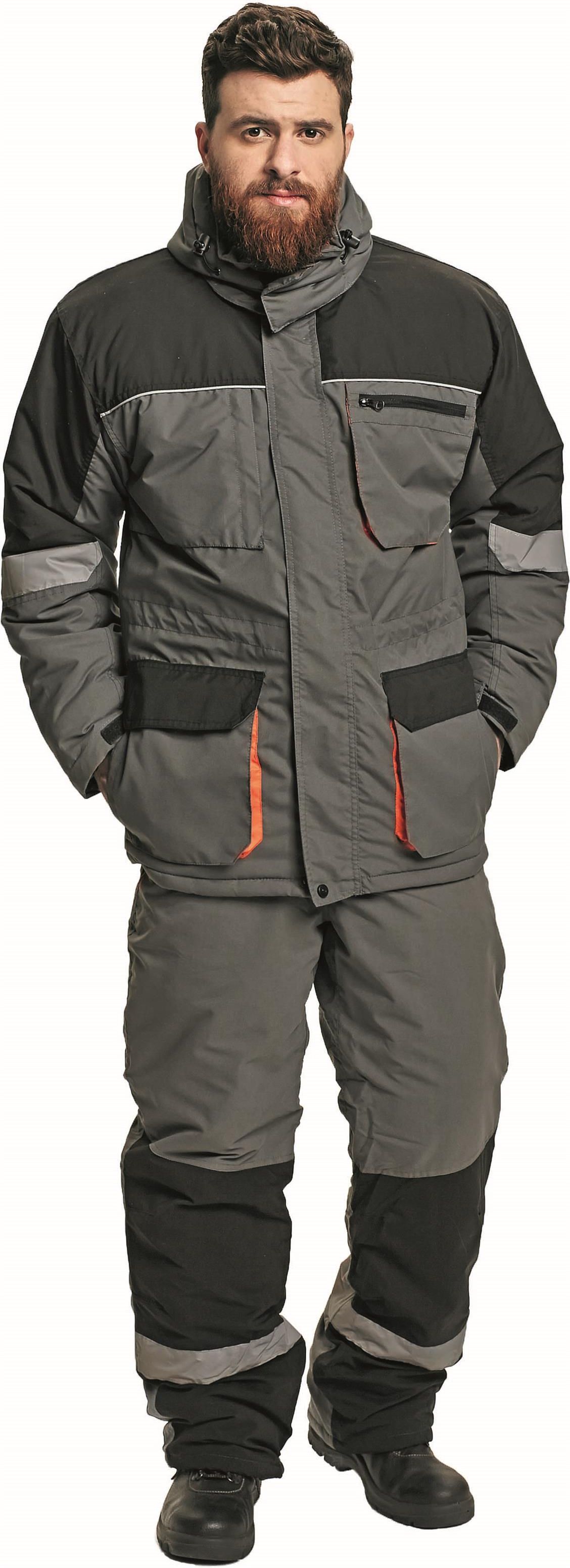 Australian Line Kurtka Robocza Emerton Winter Parka Szary 58/176 - Ceny ...