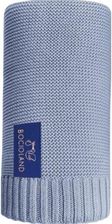 Zdjęcie Bocioland Kocyk Bawełniano-bambusowy Paris 80x100 cm JEANS - Trzebinia