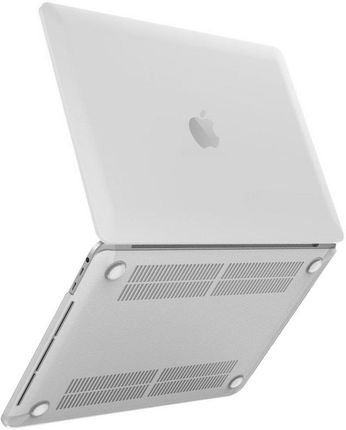 Hard Shell Case Mat Etui Macbook Pro 15 A1707/A1990 (Frosted White)