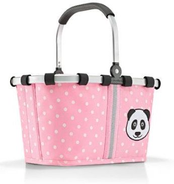 Reisenthel ® Carry Torba Xs Kids Panda, Kropki Różowe