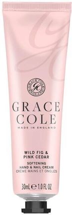 Grace Cole Krem do rąk i paznokci Figa i cedr Wild Fig & Pink Cedar Hand & Nail Cream 30ml