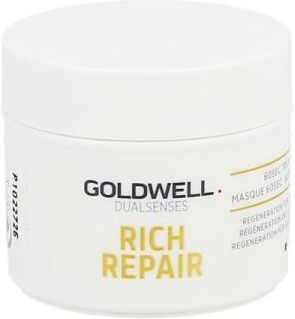 Goldwell Maska regenerująca do włosów zniszczonych Dualsenses Rich Repair 60sec Treatment For Damaged Hair 25ml