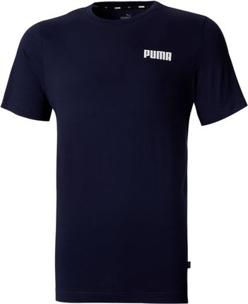 Koszulka męska Puma ESS SMALL granatowa 84722505