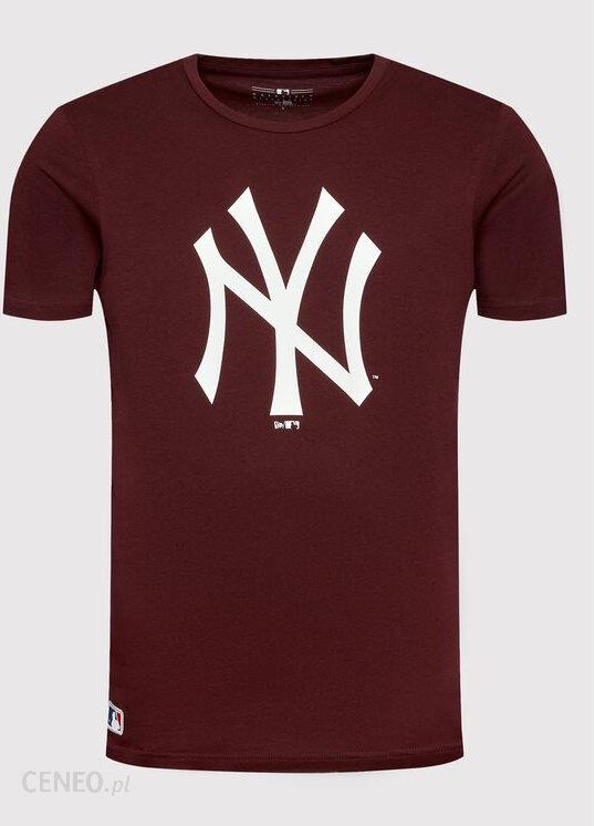 New Era T-Shirt Yankees Mlb League Essential 60332283 Bordowy
